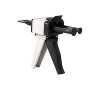 Pistola per Impronte Dentali, Struttura 'ingranaggio Ragionevole, Elevata Durezza, per Dentista o Clinica Odontoiatrica, Materiale Plastico, Bianco e, 50 Ml