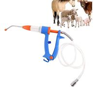 Pistola per Iniettore di Animali A Siringa, Dispositivo di Riempimento di Farmaci In Metallo Veterinario da 20Ml,Siringa Continua, Erogazione di Farmaci per Via Orale Alimentazione Continua Regolabile