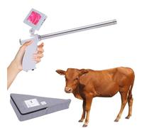 Pistola per inseminazione artificiale con schermo regolabile, strumenti | Il kit comprende le parti necessarie, compatibile con gli allevamenti di suini, bovini e altri animali da carne.