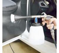 Wiltec Pistola ad aria per pulizia interni auto 6,3-8 bar per compressori da ¼″