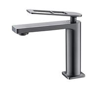 Pistola per lavandino per bagno grigio grigio bancone a doppia maniglia del mixer TUTTO TUTTO ACQUA CAPPER CAPO CHOTTO CHOTTO INCIDO PROPRIO PER BAGNO PER BAGNI moderni Aqiong