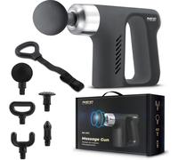 Pistola per massaggio corporeo 5 accessori NS-502 Neo-sport nero