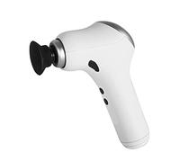 Pistola per massaggio muscolare "Mini pistola per fascia fitness rilassante muscolare portatile pistola per massaggio vibrante, bianco"