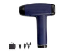 Pistola per massaggio, pistola per massaggio elettrico, fascia per il rilassamento muscolare rosso pistola, pistola per massaggio dei tessuti profondi (blu B)