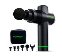 Tunturi MG40 - Massaggiatore con impugnatura multipla - Include 6 accessori e valigetta, extra potente e silenziosa, inclusa app gratuita