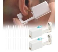 Pistola per Piercing All'orecchio,2PCS Pistola per Piercing All'Orecchio Monouso,Pistola Orecchini,Pistola Orecchini con Orecchini a Bottone,Pistole Usa e Getta Asettiche,per Ragazze,Donne e Uomini