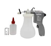 Pistola per pulizia punti ad alta pressione, strumento di spruzzatura a pressione regolabile con ugello, per rimuovere plastisol, macchie di tessuti, cristalli e rocce, kit di pulizia