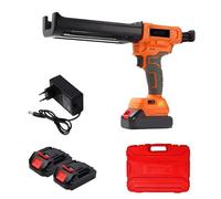 Pistola per Resina e Bicomponente, Doppia a cartucce 6 velocità, a 2 batterie da 24v 2000 mAh a doppia cartuccia