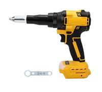 Pistola per rivetti elettrica adatta per BL1830B-2 BL1850-2 BL1850B-2 Batteria LED Luce Testa autobloccante 2 velocità Motore brushless Rivettatrice con fissaggio automatico