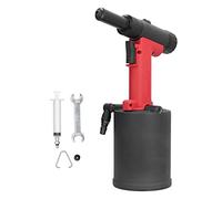 Pistola per rivetti pneumatica Strumento per rivettatrice ad aria resistente 18500N di trazione 4.8 6.4mm Kit rivettatrice per elettrodomestici di produzione automobilistica