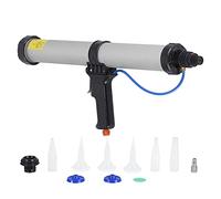Pistola per Silicone Pneumatica Applicatore in Lega di Alluminio Pistola per Silicone Ad Aria Compressa Strumenti Industriali per Navi Contenitori Apparecchi Elettronici 600ml