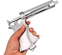 Pistola per Siringa per Bovini Siringa per Animali Regolabile Semi 50ml Vite Continua Inion Cavallo Pecora Bovino Maiale Veterinario