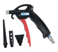 PISTOLA PER SOFFIAGGIO ARIA COMPRESSA CON 3 EROGATORI ATTACCO 1/4" BGS