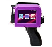 Pistola Per Stampante A Getto D'inchiostro Portatile e Intelligente, Macchina di Codifica A Getto D'inchiostro LED Staccabile per la Data di Produzione, Codice QR (Spina UE)