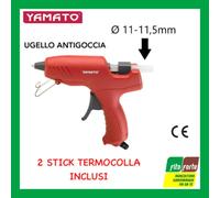PISTOLA PER TERMOCOLLA YAMATO MIDI 55WAT Ø 11,5MM UGELLO ANTIGOCCIA COLLA CALDO