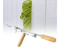 Pistola per tufting, altezza del pelo regolabile, strumento professionale per tessitura per tappeti fai da te e tappeti, strumento per la creazione di tappeti a mano