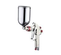 Pistola per Verniciare, Aerografo 1.0/1.3/1.5/1.8mm Spruzzatore di vernice Pistola a spruzzo Mini aerografo Vernice spray Strumento for fotografia aerea for auto(Upper pot 0.8)