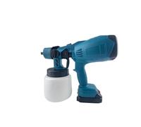 Pistola per Verniciare, Pistola a spruzzo elettrica ricaricabile senza fili ad alta pressione for verniciatura e ristrutturazione di pareti(One battery and one charge)
