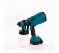 Pistola per Verniciare, Pistola a spruzzo elettrica senza fili, strumento di verniciatura ricaricabile for progetti fai da te e pittori professionisti(One battery and one charge)