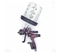 Pistola per Verniciare, Pistola a spruzzo pneumatica Pistole for verniciatura con ugello da 1,3 mm Strumento di spruzzatura automobilistico Pistola a spruzzo ad aria a base d'acqua(1.3kit brown A)