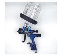 Pistola per Verniciare, Pistola a spruzzo pneumatica Pistole for verniciatura con ugello da 1,3 mm Strumento di spruzzatura automobilistico Pistola a spruzzo ad aria a base d'acqua(1.3kit blue B)