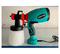 Pistola per Verniciare, Spruzzatore elettrico multiuso for pittura murale, disinfettante alcolico e purificazione dell'aria domestica(Groen)