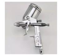 Pistola per verniciatura, Mini pistola a spruzzo da 125 ml - ugello da 0,5 mm, spruzzatore pneumatico, aerografo professionale for la riparazione della verniciatura dell'auto, Verniciatura liscia