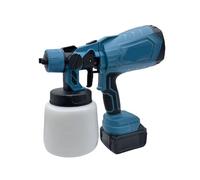 Pistola per verniciatura, Mini pistola for verniciatura elettrica senza fili con flacone spray for la verniciatura della casa e la ristrutturazione dei mobili, Verniciatura liscia