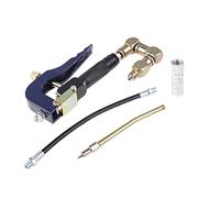 Pistola pneumatica per ingrassatore pneumatica ad alta pressione iniettore a pressione presa per lega di design per fabbrica di auto Iniettore pneumatico ad alta pressione Tubo flessibile per tubi