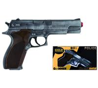 Pistola Polizia in Metallo Gonher