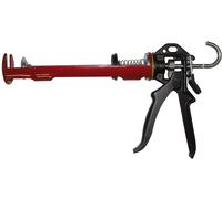 Pistola professionale per silicone antigoccia con molla guida cartuccia KRAVM