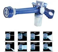 PISTOLA PULITRICE IDROPOMPA LANCIA PORTATILE GIARDINO 8 GETTI ACQUA POMPA AUTO