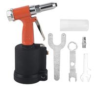 Pistola rivettatrice pneumatica idraulica con guscio in alluminio aeronautico e tubo esterno in acciaio legato, strumento per rivettatura pneumatica stile americano per (Stile giapponese)