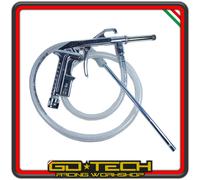 PISTOLA SABBIATRICE ARIA COMPRESSA PNEUMATICA con UGELLO IN ACCIAIO REGOLABILE