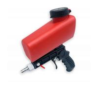 PISTOLA SABBIATRICE SERBATOIO 900ML ARIA COMPRESSA PNEUMATICA UGELLO IN ACCIAIO