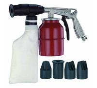 PISTOLA PER SABBIARE A.N.I. KIT COMPLETO A/211 CON SABBIA 4 UGELLI 8 BAR
