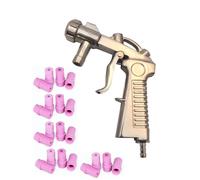 Pistola Sabbiatura Per Sabbiatrice Microbilleuse + 20 Ugelli Rosa