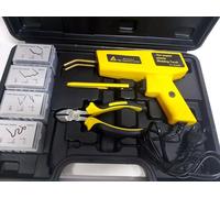 Pistola saldatrice plastica con 400 graffette 120W kit riparazione paraurti auto