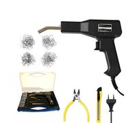 PISTOLA SALDATRICE SALDATURA PLASTICA 50W KIT RIPARAZIONE PARAURTI AUTO 200PZ