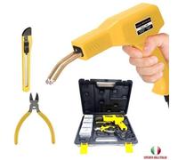 PISTOLA SALDATRICE SALDATURA PLASTICA 50W KIT RIPARAZIONE PARAURTI AUTO 400PZ