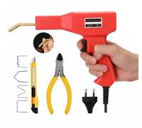 Pistola Saldature Plastica 100W Graffette a Aria Calda per Riparazioni Auto Moto