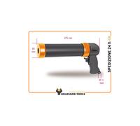 Pistola pneumatica aria compressa per sigillanti silicone Beta 1947 350ml 4,8bar