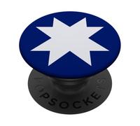 PISTOLA SIMBOLO BANDIERA MAPUCHE 8 PUNTI PopSockets PopGrip Adesivo