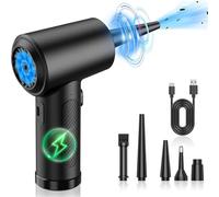 Pistola soffiatrice ad aria compressa wireless da 50000 giri/min, soffiatore USB for la pulizia di computer, laptop, tastiere e fotocamere