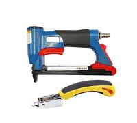 Pistola Sparachiodi, 2 pezzi pinzatrice pneumatica pneumatica chiodatrice strumento cucitrice fine for chiodatrice for mobili, 1 pezzo 15 cm e 1 pezzo 14,5x20x4,3 cm