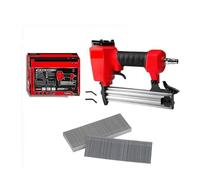 Pistola Sparachiodi, Air Nail Gun Furniture Pneumatic Nailer Construction Stapler Upholstery Tacker Tools With Staples(F30 Set)