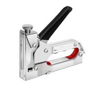 Pistola Sparachiodi, Cucitrice manuale for mobili in acciaio con pistola sparachiodi manuale resistente 3 in 1 for graffette for incorniciatura con strumenti gratuiti for la lavorazione del legno