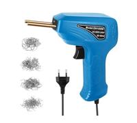 Pistola Sparachiodi, DH100W Pistola for saldatura di plastica di seconda generazione Piantare chiodi Saldatura for crepe Saldatura a taglio termico Riscaldamento rapido Blu Nero 1Pc(Blauw)