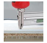 Pistola Sparachiodi, Electric Stapler Nail Gun Tacker F30 Nailer Furniture Tool Wooden Frame Stapler Wood Machining Electric Tool For Home Upholstery DIY
