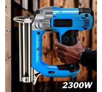 Pistola sparachiodi elettrica 220V 2300W Lavorazione del legno Chiodo dritto per punti metallici F30/F25/F20/F15 Strumento sparatutto per cucitrice per mobili